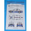 Decal – BMW M3 - Tour de Corse rallye 1989 - P.Bernardini / J.Bernardini