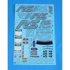 Decal - Ford Focus WRC 03 New Zealand rally 2003 – Märtin # 4 / Duval # 5