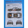 Decal – Opel Manta 400 Gr.B - 1986 Tudor Webasto Manx Rally - McHale / Farrel