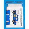 Decal – Renault R8 Gordini - Rallye Monte Carlo 1970 - Lagniez / Marc