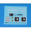 Decal – Renault R8 Gordini - Tour De Corse 1966 winner - Piot / Jacob