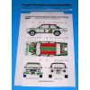 Decal -  Fiat 131 Abarth „Alitalia“ - 1978 Portugal / Rallye Tour de Corse winner