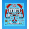 Decal – Mitsubishi Galant - 1989 Rallye Monte Carlo - Vatanen / Berglund