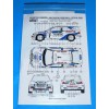 Decal – Escort RS Cosworth - Official Ford rally team - Tour de Corse 1995 "LIMITED"