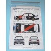 Decal – BMW M3 - 1990 3rd place Rallye Ypres - De Mevius / Lux 1/24