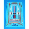 Decal – Porsche 911 SCRS - "Rothmans" 1985 Circuit of Ireland rally - Coleman / Morgan 1/24