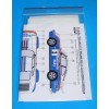 Decal – Porsche 911 SCRS - "Rothmans" 1985 Circuit of Ireland rally - Coleman / Morgan 1/24