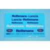 Decal – Lancia 037 - 1985 Rally Costa Brava - Rothmans logos 1/24