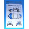 Decal – Opel Manta 400 Gr.B - 1986 Rallye Tatry winner - Petersen / Bockelmann 1/24