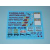 Decal – Ford Sierra Cosworth 4x4 - 1992 Rallye Monte Carlo - #3 Biasion / #7 Delecour 1/24