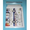 Decal – Ford Sierra Cosworth 4x4 - 1992 Rallye Monte Carlo - #3 Biasion / #7 Delecour 1/24