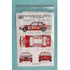 Decal – Opel Ascona 400 - 1982 Rallye Monte Carlo / Ypres - Colsoul / Lopez 1/24