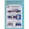 Decal – Opel Ascona 400 - 1983 Rallye Monte Carlo - Rothmans Opel Rally Team 1/24