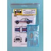 Decal – Opel Ascona 400 - 1982 Rallye Monte Carlo - Rothmans logo 1/24