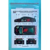 Decal – Audi R8 LMS GT3 - 2018 / 2019 ADAC GT Masters - I.S.R. Racing -  1/24
