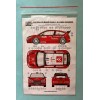 Decal – Citroen C4 WRC - Monte Carlo / Portugal 2007 - #1 Loeb / #2 Sordo 1/24