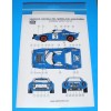 Decal – Lancia Stratos HF "Chardonnet - Lancia UK" RAC Rally 1981 - Alen / Kivimäki