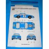 Decal – Renault Alpine A 110 Rally Škoda 1974 1/18 - LIMITED