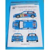 Decal – Ford Focus WRC 00 Rally Deutschland 2001 1/18 - LIMITED