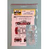 Decal – Lancia 037 - Rallye Bohemia 1986 winner – Snijers / Colebunders 1/43