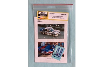 Decal – Opel Ascona 400 - 1982 "Rothmans" logo 1/43