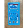 Decal – Škoda Favorit 136L - Rallye Teplice 1988 - Berger / Petera 1/43