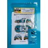 Decal – Porsche 911 Rally Monte Carlo 1978 winner - "Gitanes" logo 1/43
