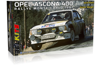 Kit – Opel Ascona 400 - Rallye Monte Carlo 1981 - Kleint / Wanger 1/24