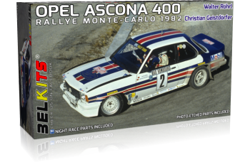 Kit – Opel Ascona 400 - Rallye Monte Carlo 1982 - Röhrl / Geistdörfer 1/24