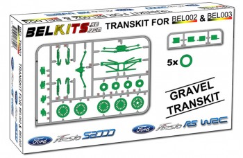 Transkit - gravel version Ford Fiesta RS WRC / Ford Fiesta S2000 1/24