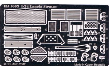 Photo-etched – special parts  - Lancia Stratos