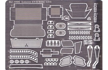 Photo-etched – special parts - Mitsubishi Lancer Evo WRC 2002