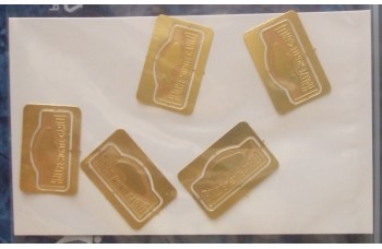 Photo-etched – special parts - 5 pcs Rally Monte Carlo plate not coloured