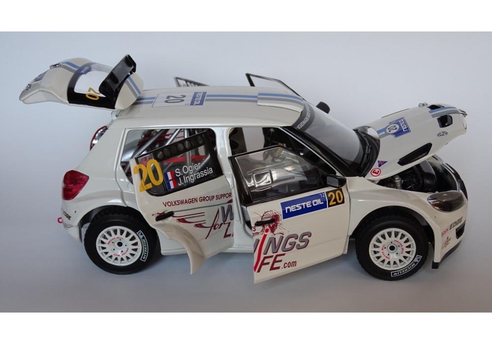 Planche De Décalcomanies 1/18 Rallye WRC 2012 - Monte-Carlo / Suède - COLORADO