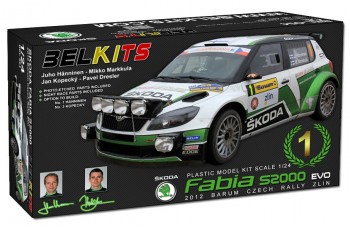 Kit – Škoda Fabia S2000 EVO - Barum rally 2012 - Škoda Motorsport