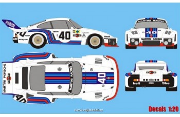 Decal - Porsche 935 Turbo - Le Mans1976 - Stommelen/Schurti